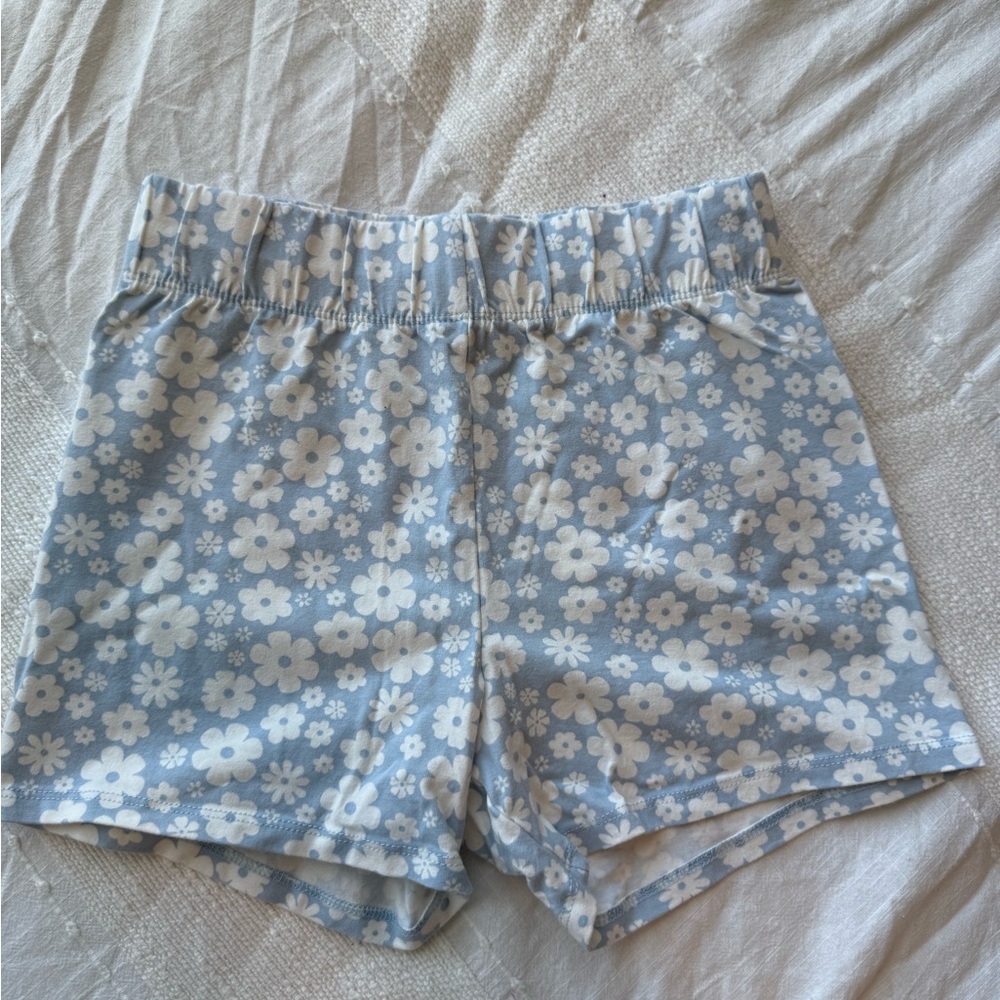 Forever 21 Blue Floral Shorts